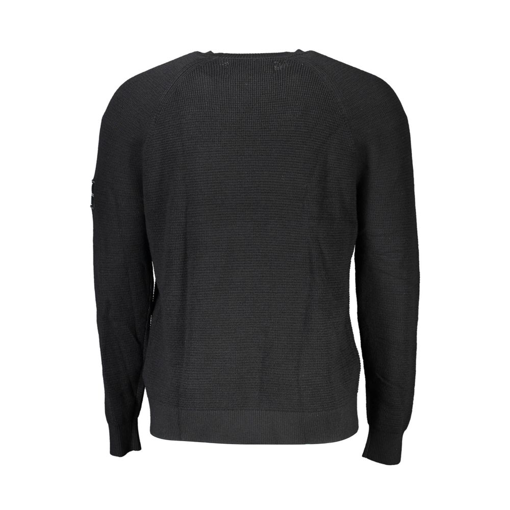 Calvin Klein Black Wool Sweater