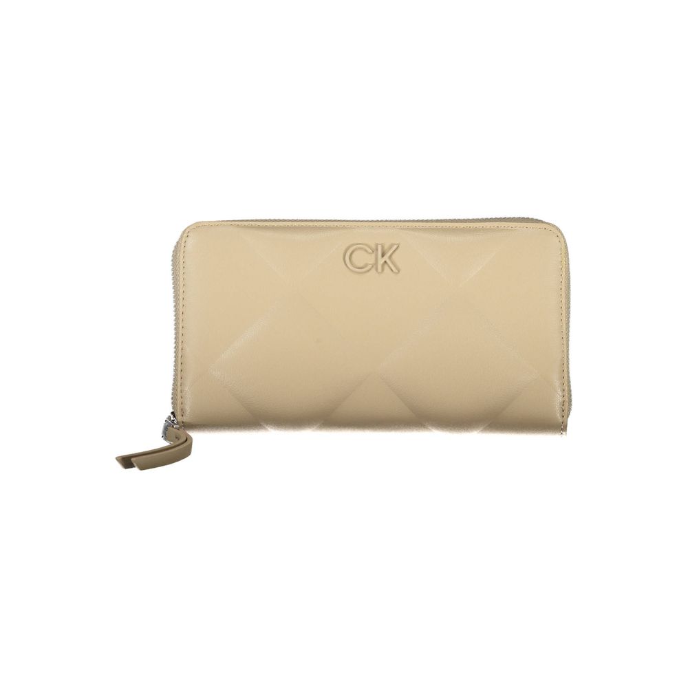 Calvin Klein Beige Polyester Wallet