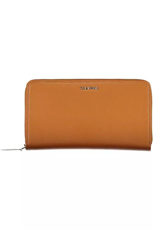 Calvin Klein Brown Polyethylene Wallet