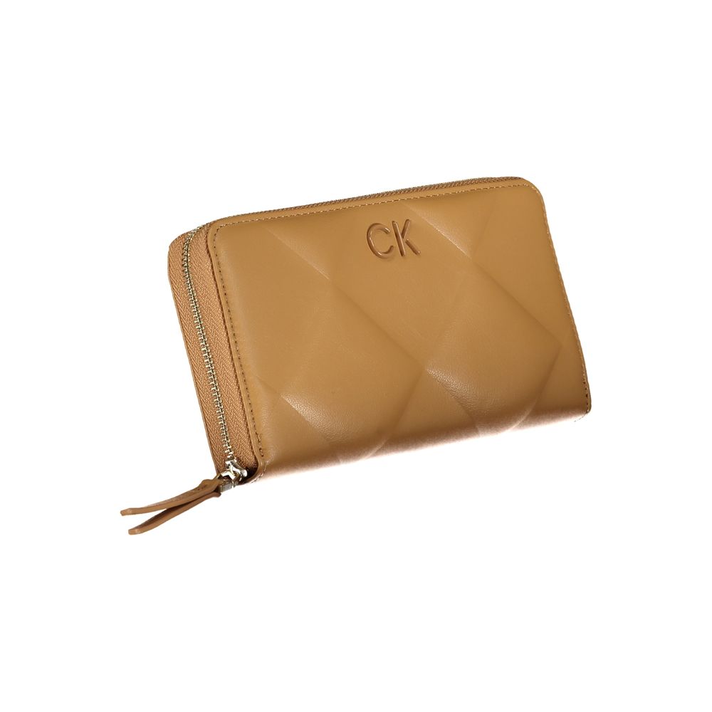 Calvin Klein Brown Polyester Wallet