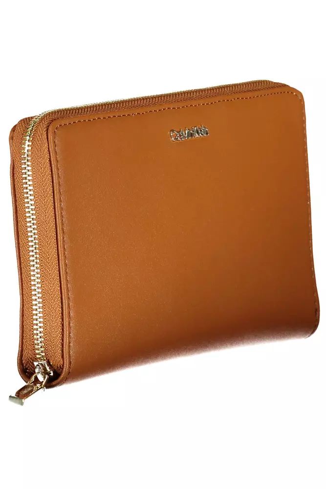 Calvin Klein Brown Polyethylene Wallet