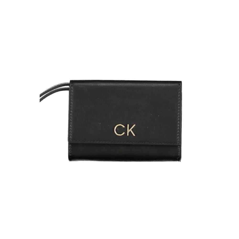 Calvin Klein Black Polyester Wallet