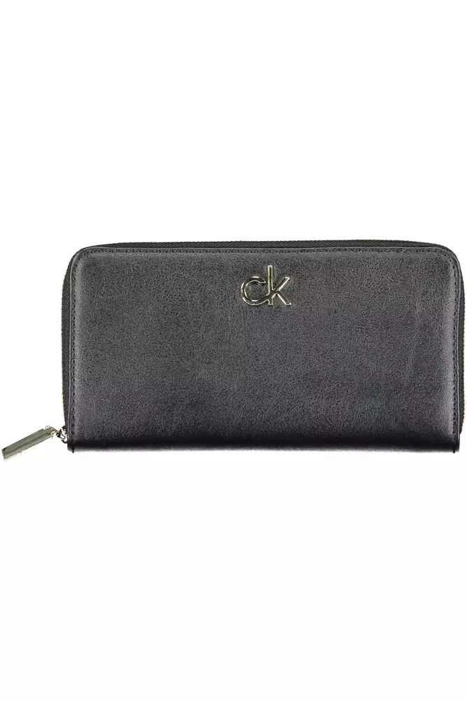 Calvin Klein Black Polyester Wallet