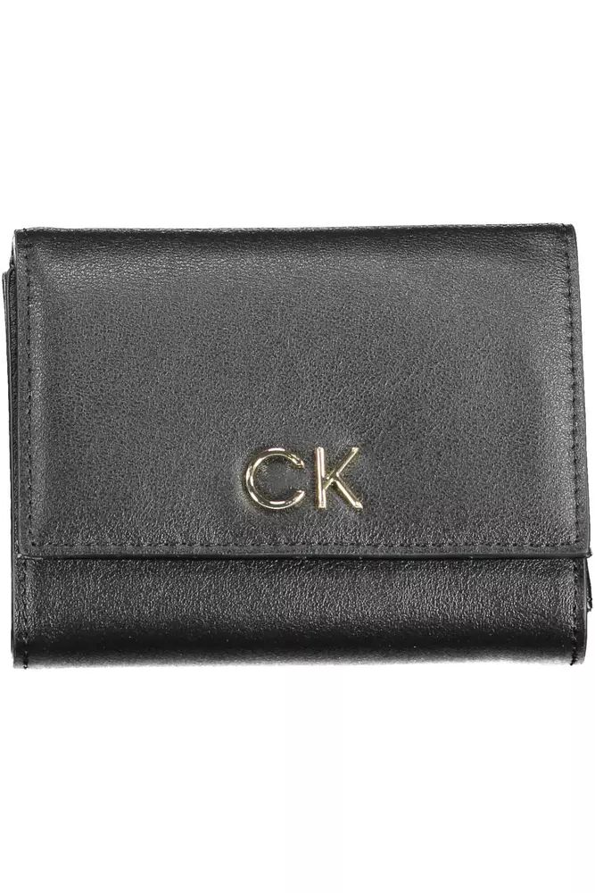 Calvin Klein Black Polyester Wallet