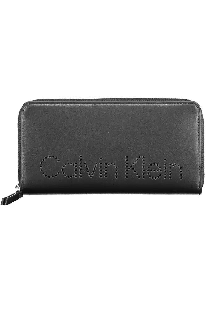 Calvin Klein Black Polyethylene Wallet