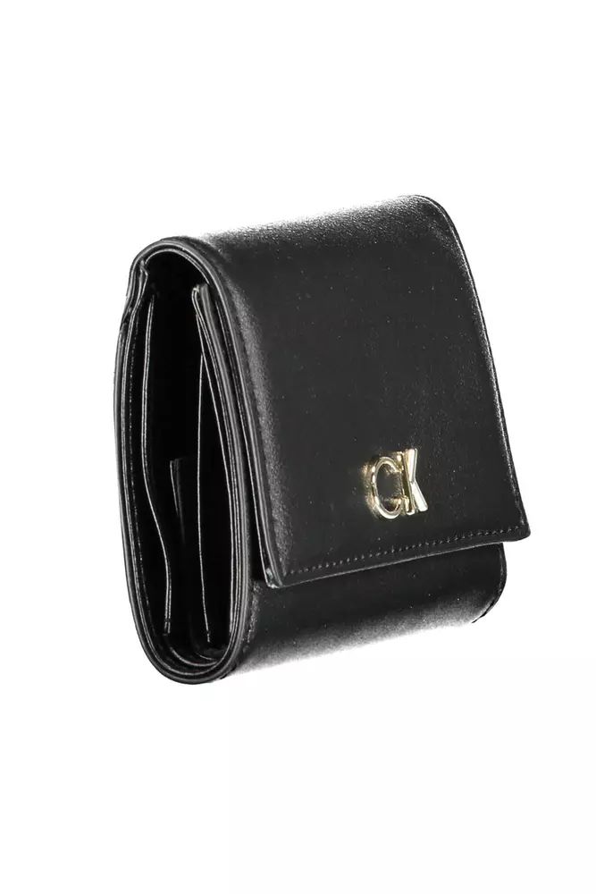 Calvin Klein Black Polyester Wallet