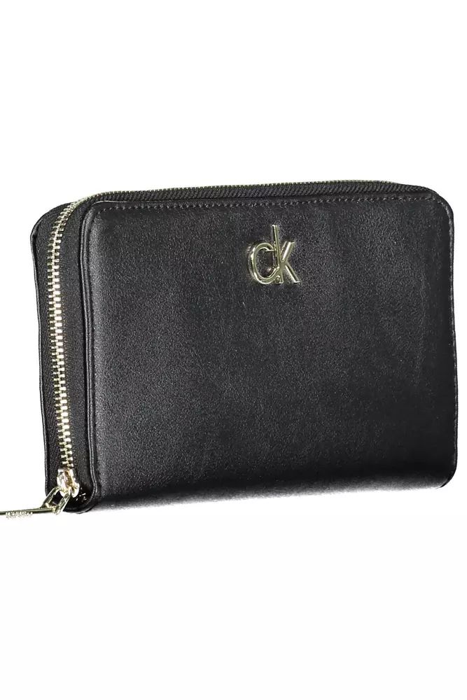 Calvin Klein Black Polyester Wallet