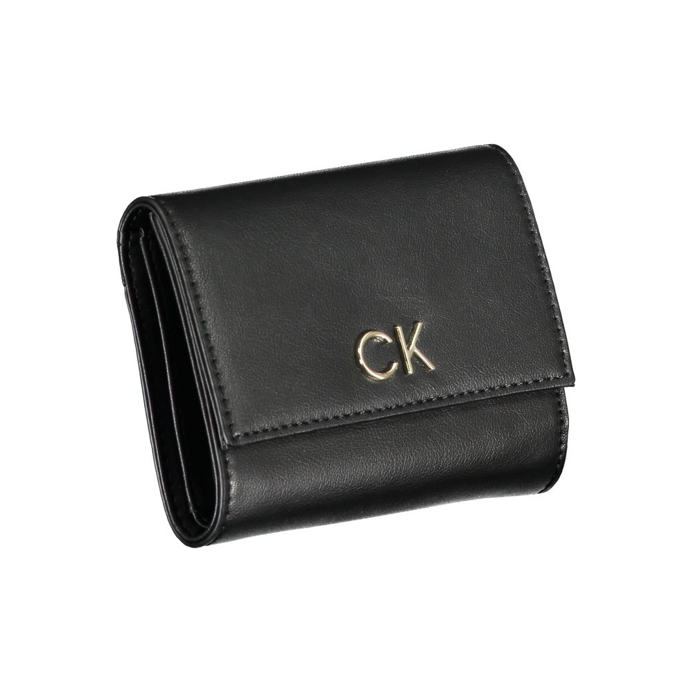 Calvin Klein Black Polyester Wallet