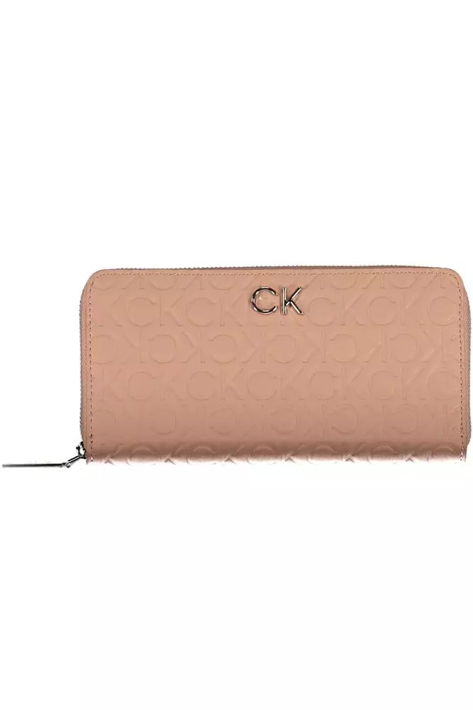 Calvin Klein Pink Polyester Wallet