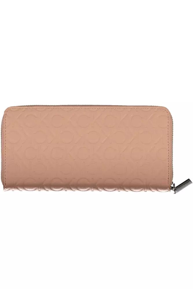 Calvin Klein Pink Polyester Wallet