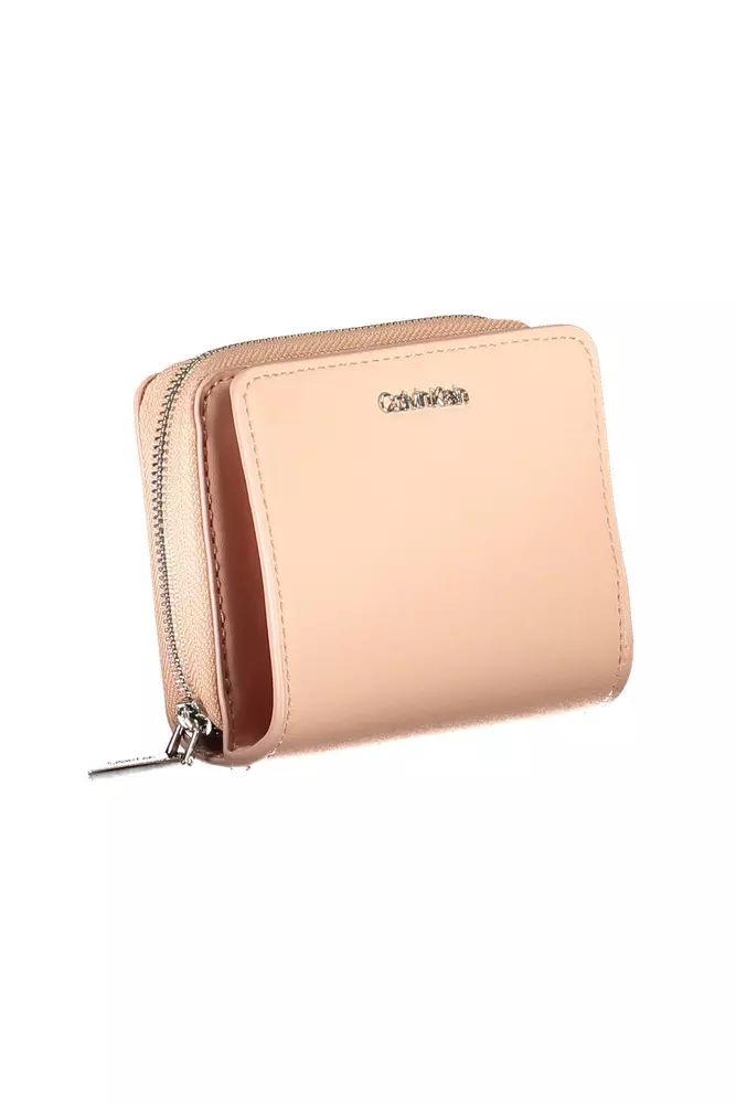 Calvin Klein Pink Polyethylene Wallet