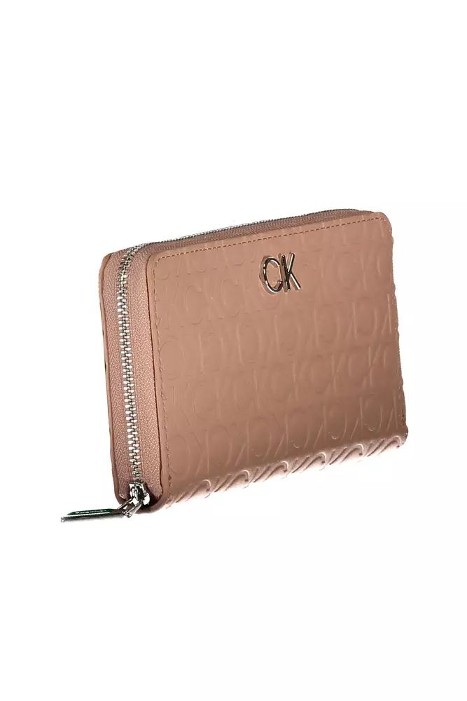 Calvin Klein Pink Polyester Wallet