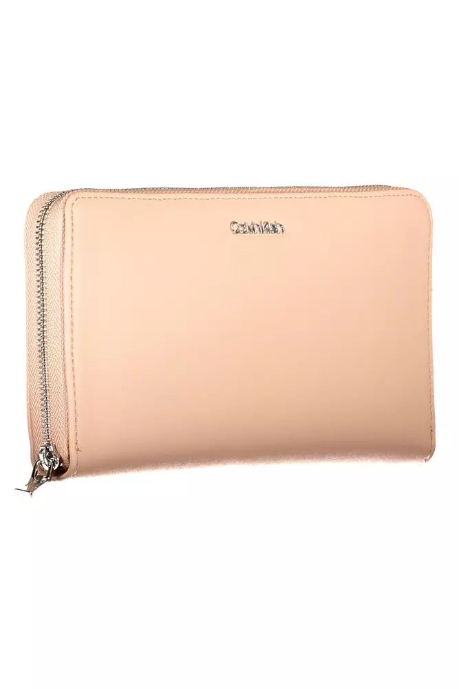 Calvin Klein Pink Polyethylene Wallet