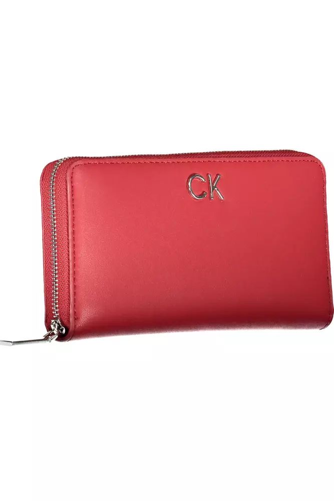 Calvin Klein Pink Polyethylene Wallet