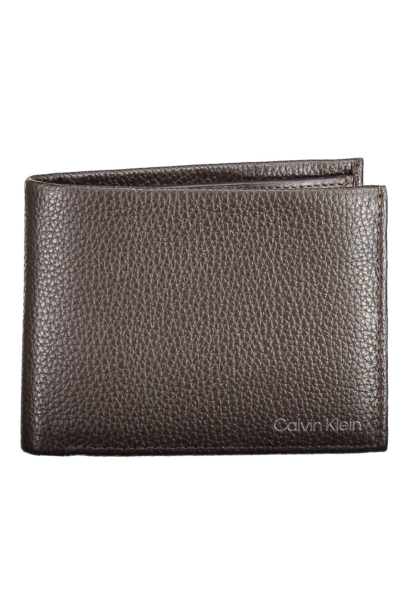 Calvin Klein Brown Leather Wallet