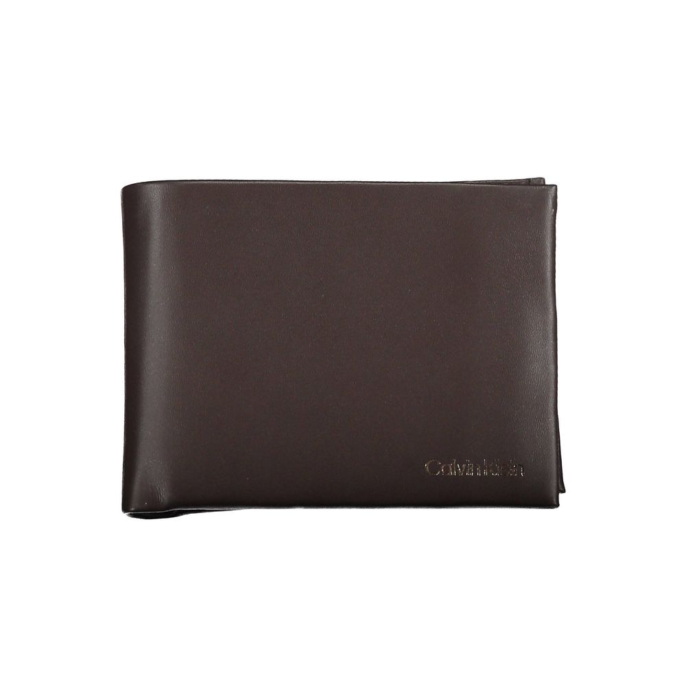 Calvin Klein Brown Leather Wallet