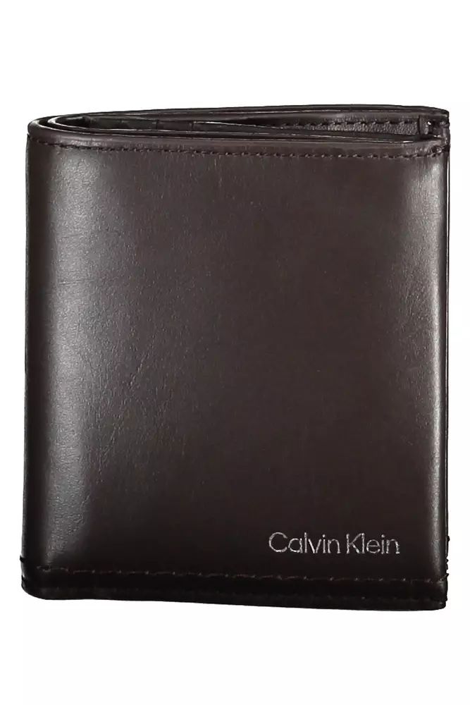 Calvin Klein Brown Leather Wallet