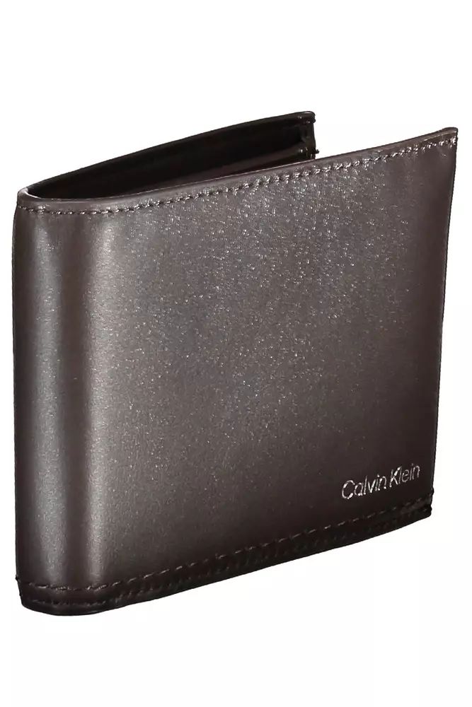 Calvin Klein Brown Leather Wallet