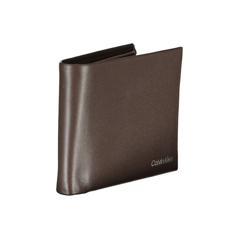 Calvin Klein Brown Leather Wallet