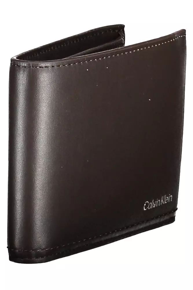 Calvin Klein Brown Leather Wallet