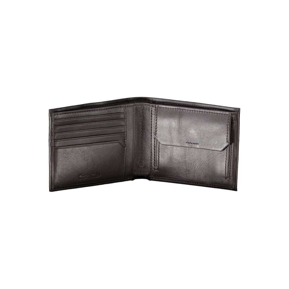 Calvin Klein Brown Leather Wallet