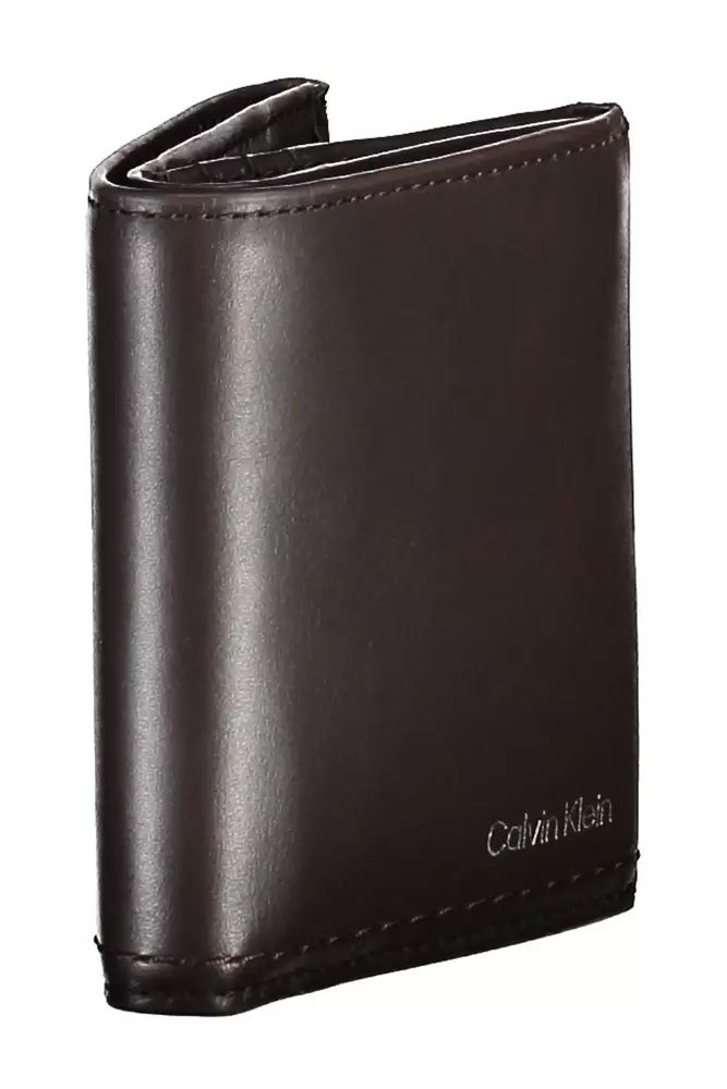 Calvin Klein Brown Leather Wallet