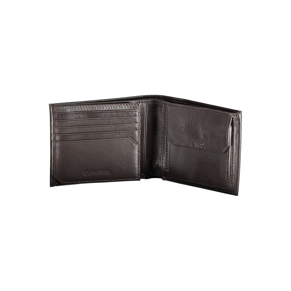 Calvin Klein Brown Leather Wallet