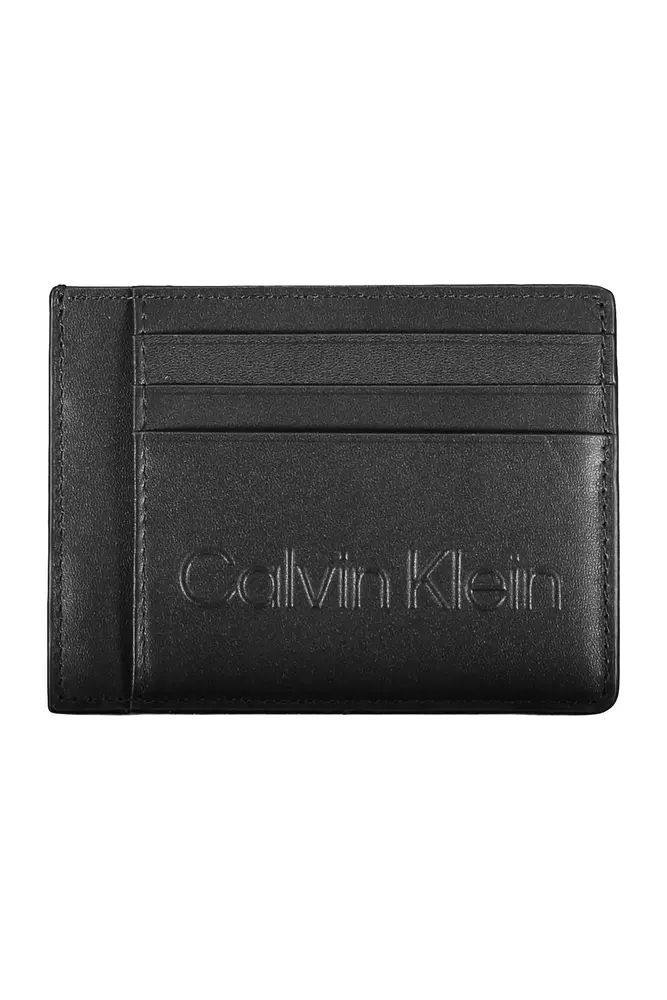 Calvin Klein Black Polyethylene Wallet