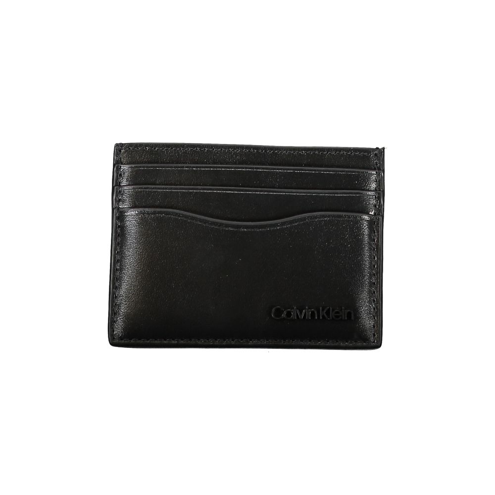 Calvin Klein Black Leather Wallet