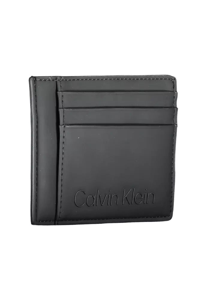 Calvin Klein Black Polyester Wallet