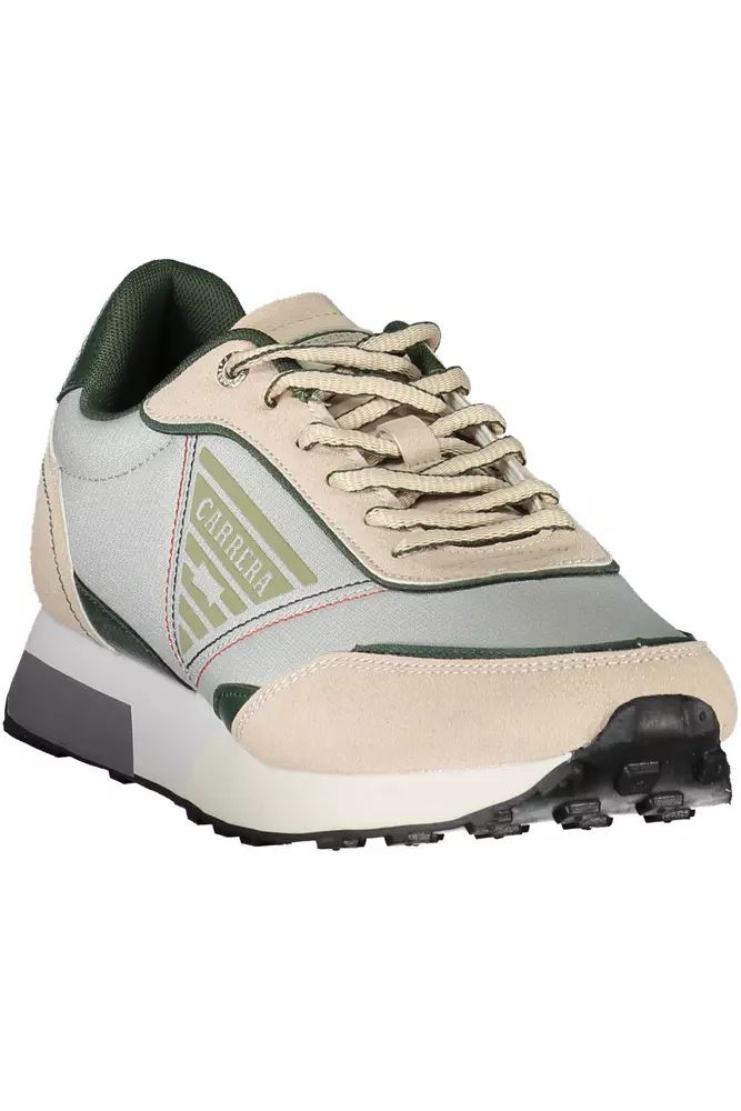 Carrera Beige Polyester Sneaker