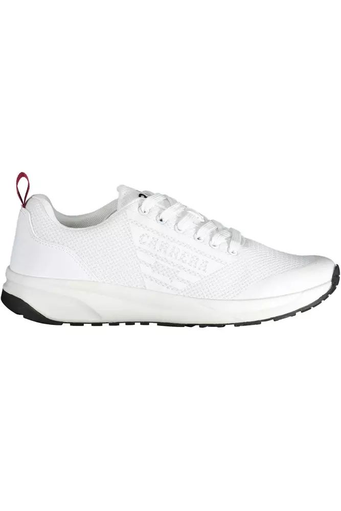 Carrera White Polyester Sneaker