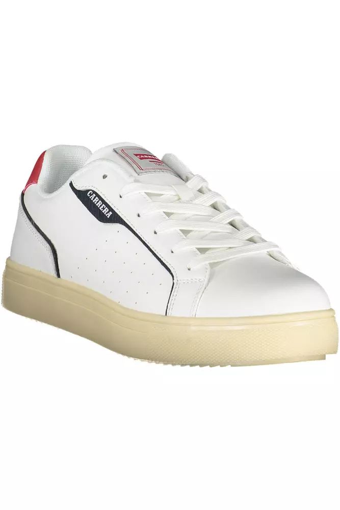 Carrera White Polyethylene Sneaker