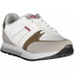 Carrera White Polyester Sneaker