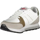 Carrera White Polyester Sneaker