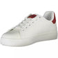 Carrera White Polyester Sneaker