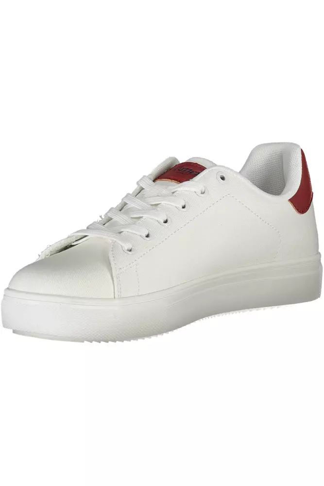 Carrera White Polyester Sneaker