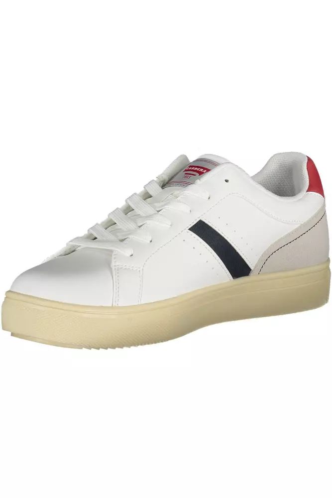 Carrera White Polyethylene Sneaker