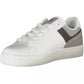 Carrera White Polyester Sneaker