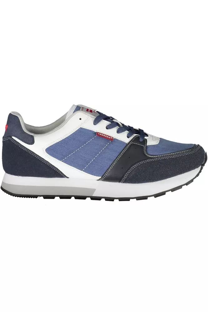 Carrera Blue Polyester Sneaker