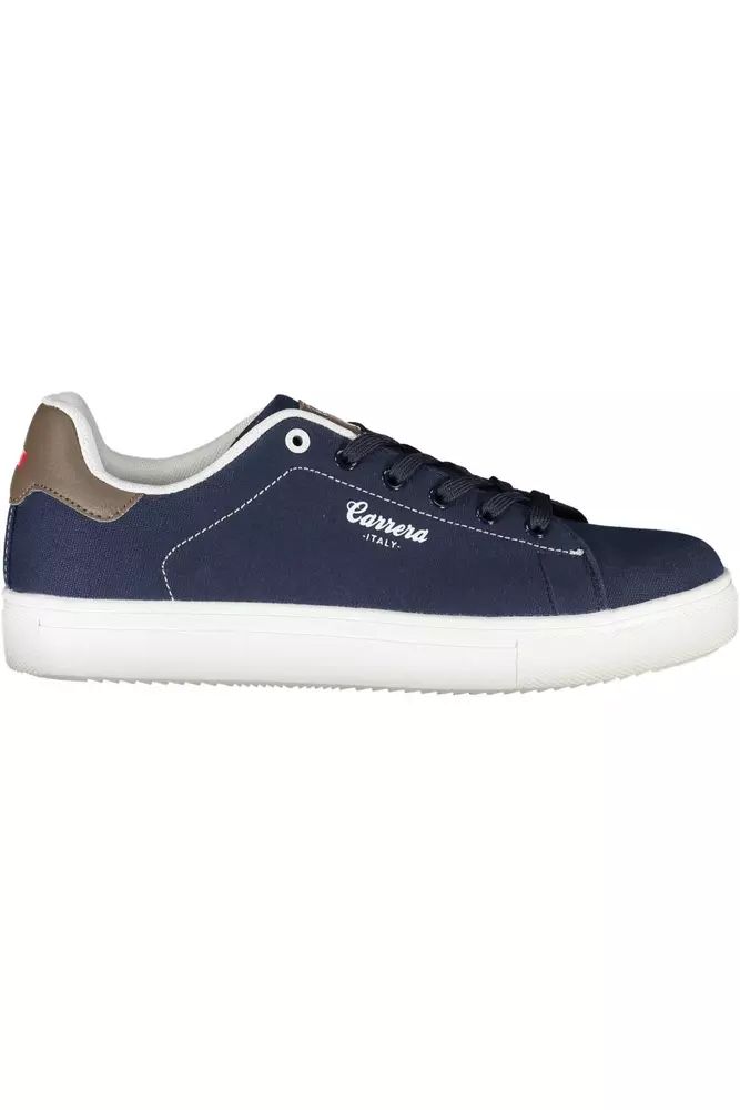 Carrera Blue Polyester Sneaker