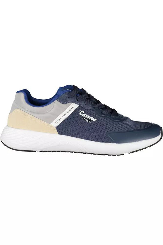 Carrera Blue Polyester Sneaker