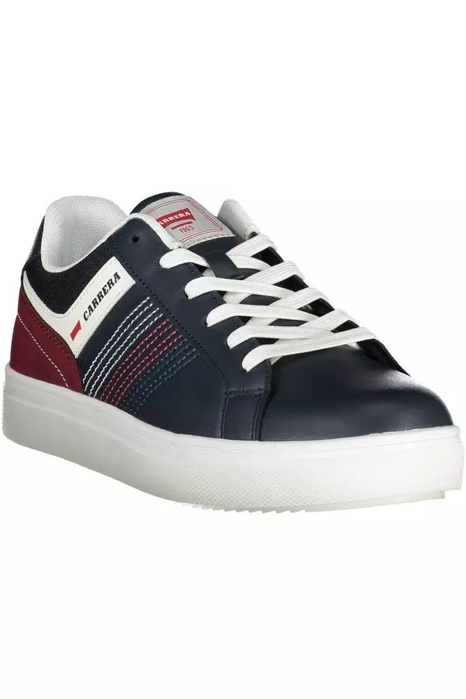 Carrera Blue Polyester Sneaker