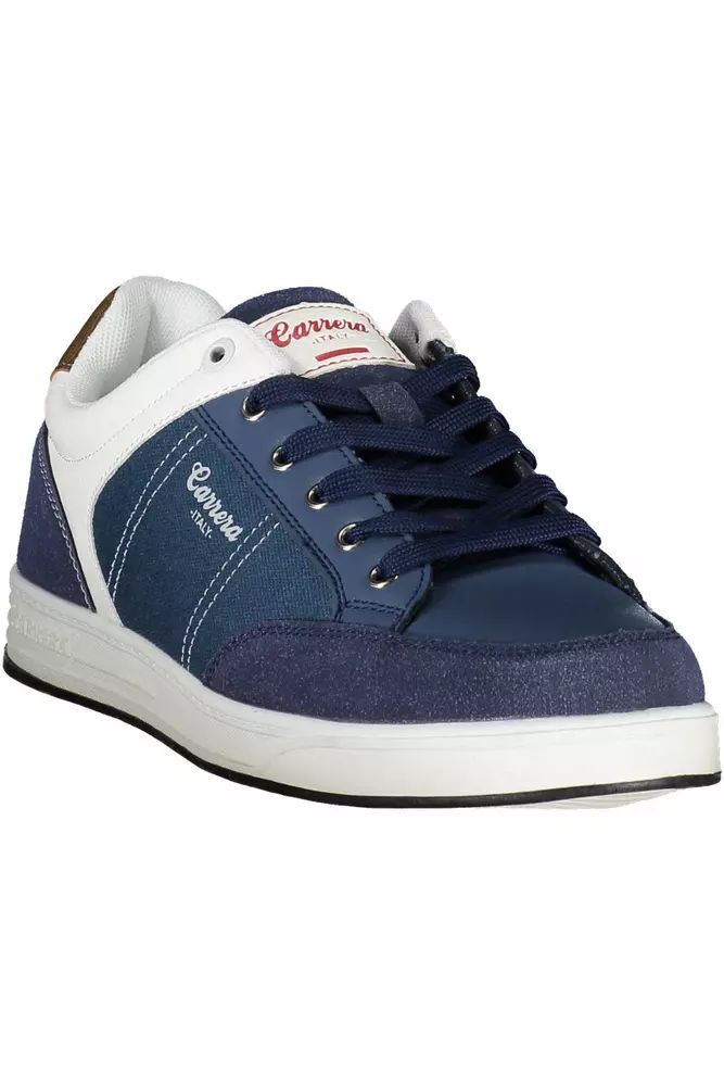 Carrera Blue Polyester Sneaker