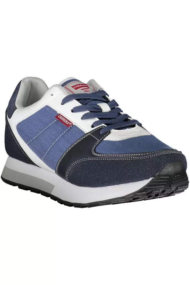 Carrera Blue Polyester Sneaker