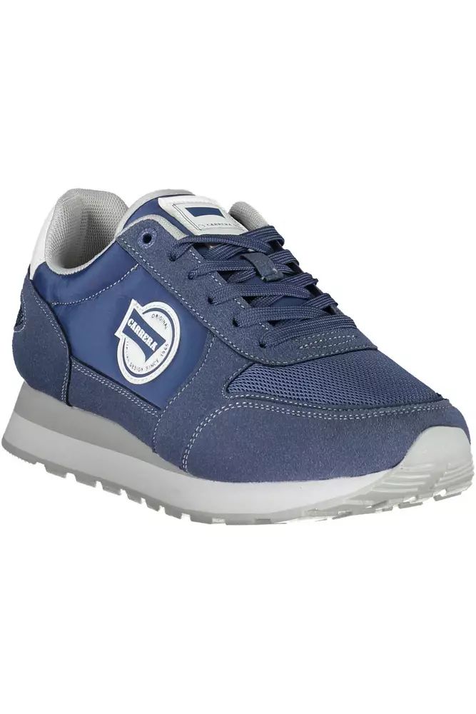 Carrera Blue Polyester Sneaker