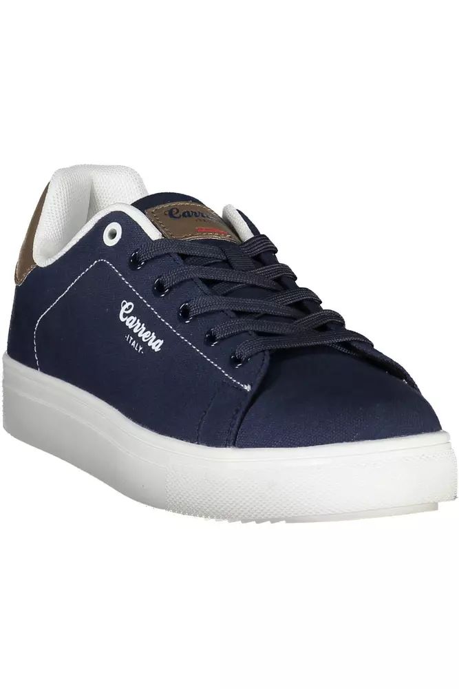 Carrera Blue Polyester Sneaker