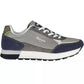 Carrera Gray Polyester Sneaker