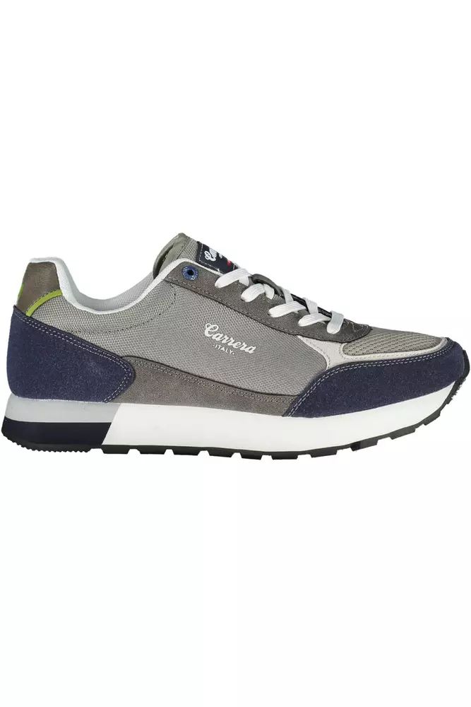 Carrera Gray Polyester Sneaker