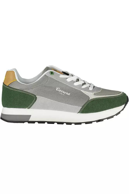 Carrera Gray Polyester Sneaker